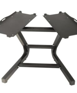 Lifemaxx LMX1155 Adjustable dumbbell storage rack