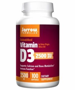 Vitamin D-3 2500IU Jarrow Formulas 100softgels