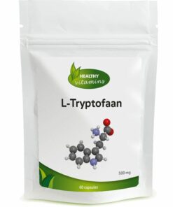 L-Tryptofaan | Sterk | 60 capsules | Vitaminesperpost.nl