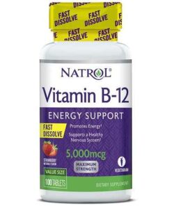 Vitamine B-12 5000mcg Natrol 100tabl