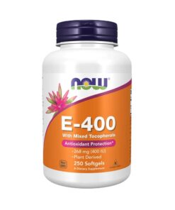 Vitamine E 400IU Now Foods 250softgels