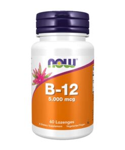 Vitamine B-12 5000mcg 60lozenges