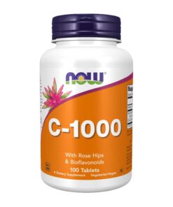 Vitamin C-1000 with Rose Hips & Bioflavonoids 100tabl