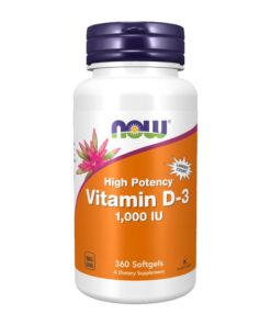Vitamine D-3 1000IU 360softgels