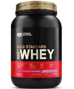 100% Whey Gold Standard 908gr White Choco Raspberry