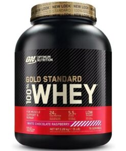 100% Whey Gold Standard 2270gr White Choco Raspberry