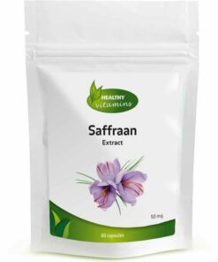 Saffraanextract | 60 capsules | Vitaminesperpost.nl