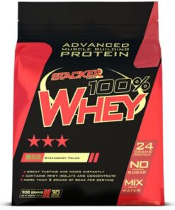 100% Whey 908gr Aardbei