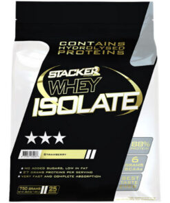 Whey Isolate Stacker 750gr Aardbei