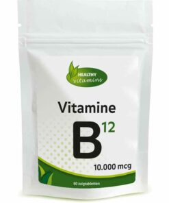 Vitamine B12 10.000 mcg | 60 zuigtabletten | Vitaminesperpost.nl