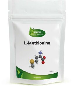 L-Methionine | 500 mg | vitaminesperpost.nl
