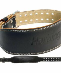 4 Inch Padded Leather Belt 1 riem Maat L