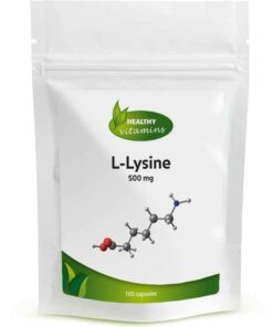 L-Lysine | 500 mg | 100 capsules | Vitaminesperpost.nl