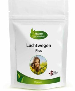 30% Stapelkorting | Luchtwegen Plus | 60 capsules | Vitaminesperpost.nl