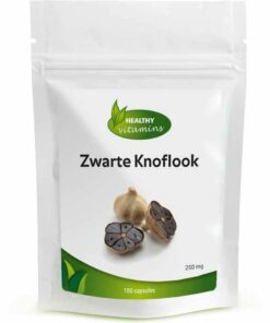 Zwarte knoflook | 100 capsules | 250 mg | Vitaminesperpost.nl