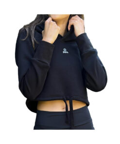 -Cropped Hoodie Pure. Maat L/XL