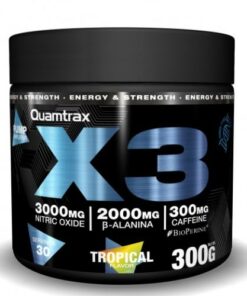 X3 Pre-Workout 30servings Tropical