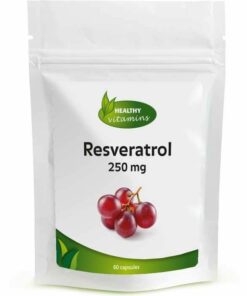 Resveratrol | Sterk | 250 mg | Vitaminesperpost.nl