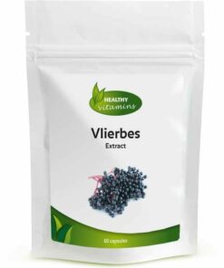 Vlierbesextract | 60 capsules | Vitaminesperpost.nl
