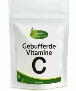 Gebufferde Vitamine C | 60 vegan capsules | Vitaminesperpost.nl