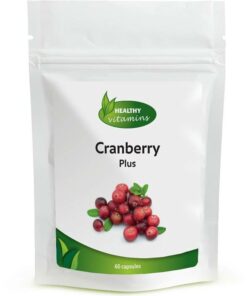 Cranberry Plus | 60 capsules | 250 mg | Vitaminesperpost.nl