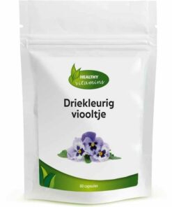 Driekleurig viooltje | 60 capsules | Viola tricolor | vitaminesperpost.nl