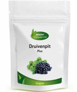 Druivenpit Plus | 60 capsules | Vitaminesperpost.nl
