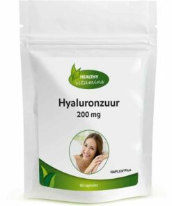Hyaluronzuur | 200 mg | 60 capsules | Vitaminesperpost.nl