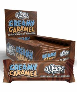 Wispy Protein Bar 10 Repen Creamy Caramel