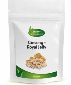 Ginseng + Royal Jelly | 60 softgels | Vitaminesperpost.nl