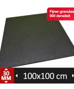 PTessentials Fit Flex In- and Outdoor rubberen tegel 100x100x3