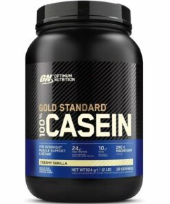 100% Casein Gold Standard 908gr Vanille