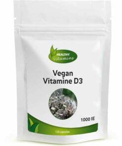 Vegan Vitamine D3 1000 IE | Vitaminesperpost.nl