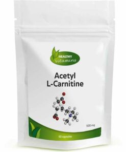 Acetyl-L-Carnitine | 60 capsules | 500 mg | Vitaminesperpost.nl