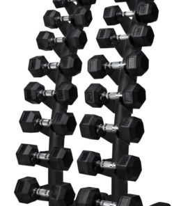 PTessentials PRO Hexa Dumbbellset 1 t/m 10 kg incl. deluxe opbergrek