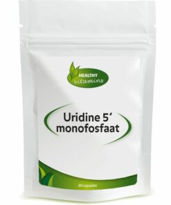 Uridine 5&apos; monofosfaat | 250 mg | 30% korting | 60 capsules | Vitaminesperpost.nl