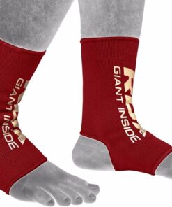 RDX Sports Hosiery Ankle Sleeve - Enkelbeschermer Rood