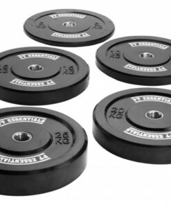 PTessentials CROSSFIT PRO Black Bumperplates