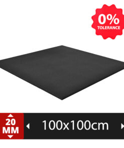 PTessentials High End 1050 kg/m3 crossfit tegel 100x100x2 cm - 0% tolerantie