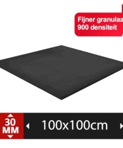 PTessentials FIT FLEX RUBBER TEGEL 100x100x3CM