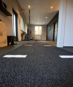 PTessentials 100x100x2 multiplay sprinttrack op rubber met streep