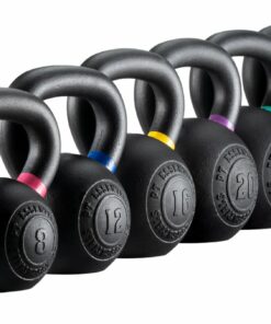PTessentials Crossfit Kettlebell Poedercoated Voordeelset 4 t/m 32 kg - verwacht augustus