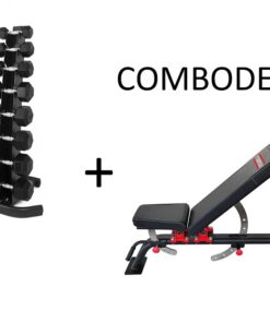 PTessentials HD Tower + Dumbbells + PRO Bench Combodeal