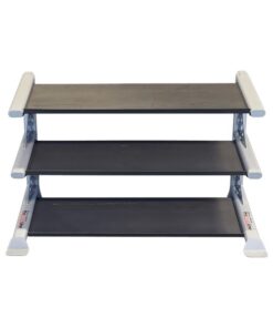 Body-Solid ProClubline SDKR1000P1 3-laags studio dumbbellrek