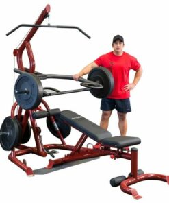 Body-Solid GLGS100 Corner Leverage Homegym met bench - Gratis Montage