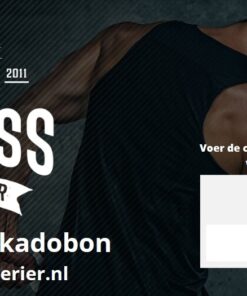 Fitnesskoerier Kadobon - Geef een Voucher kado - Direct Printbaar