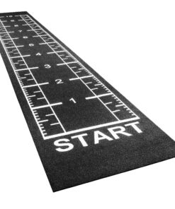 PTessentials Numbers PRO Sprinttrack 12 x 2 meter Zwart-Wit