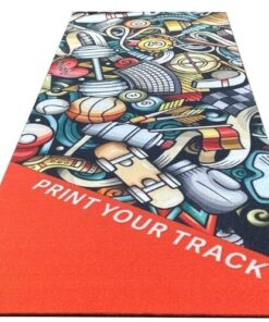 PTessentials Custom Full Colour Printed Sprinttrack - diverse afmetingen mogelijk
