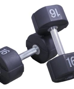 Lifemaxx LMX72 PU Dumbbellset (per 2 stuks) 1 - 60 kg
