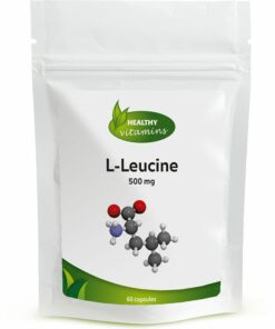 L-Leucine | 60 capsules | Vitaminesperpost.nl